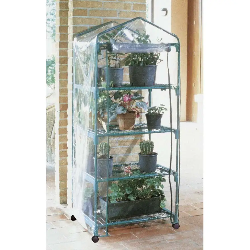 4-tier Azalea greenhouse with wheels