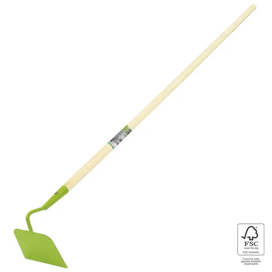 Lightweight hoe with FSC® wooden handle