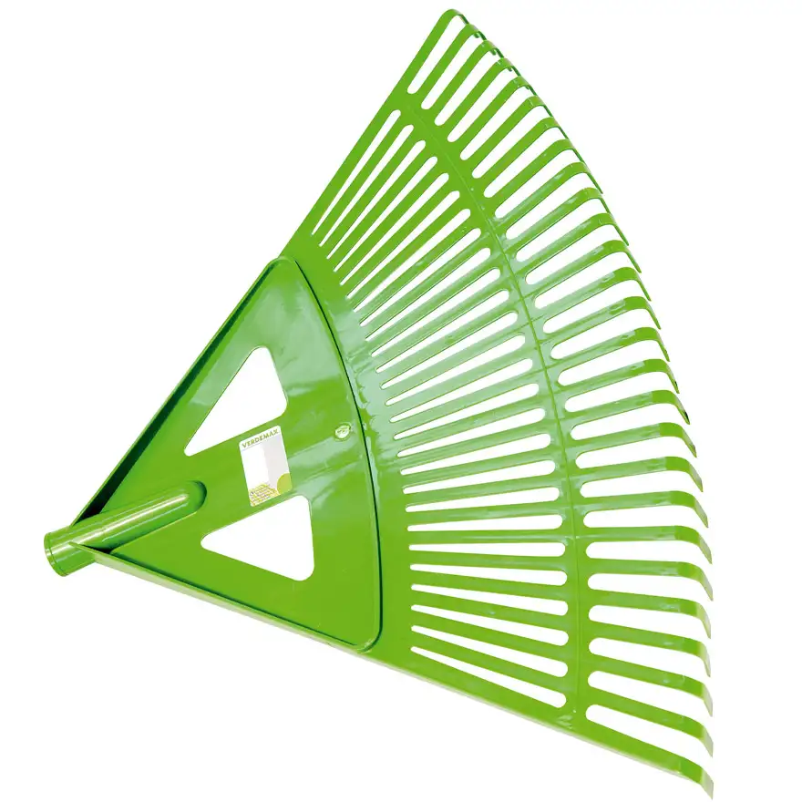 Plastic leaf broom