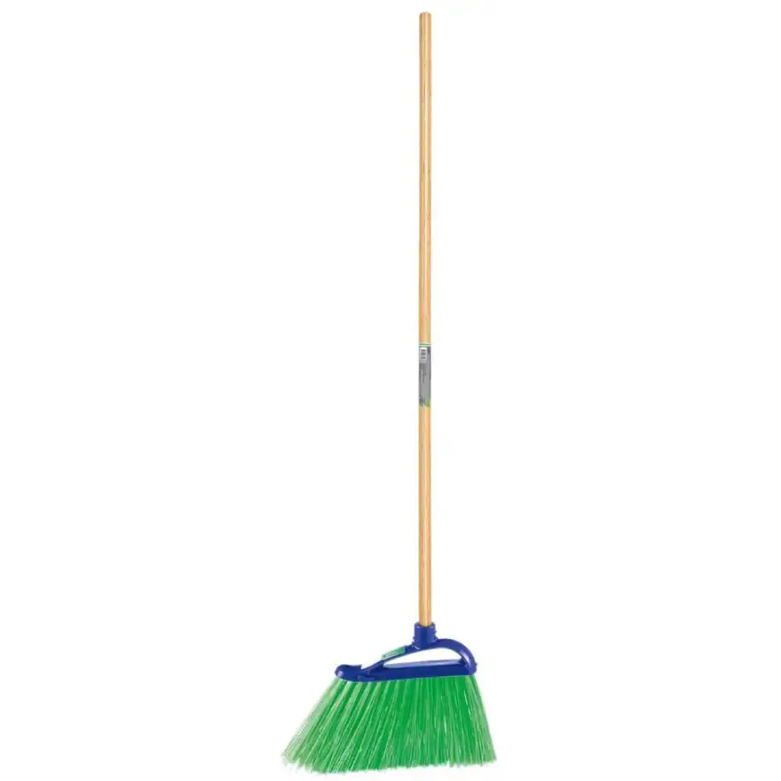 GREEN FIBRE BROOM WITH HANDLE KIT