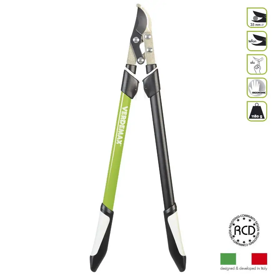 By-pass loppers telescopic handle
