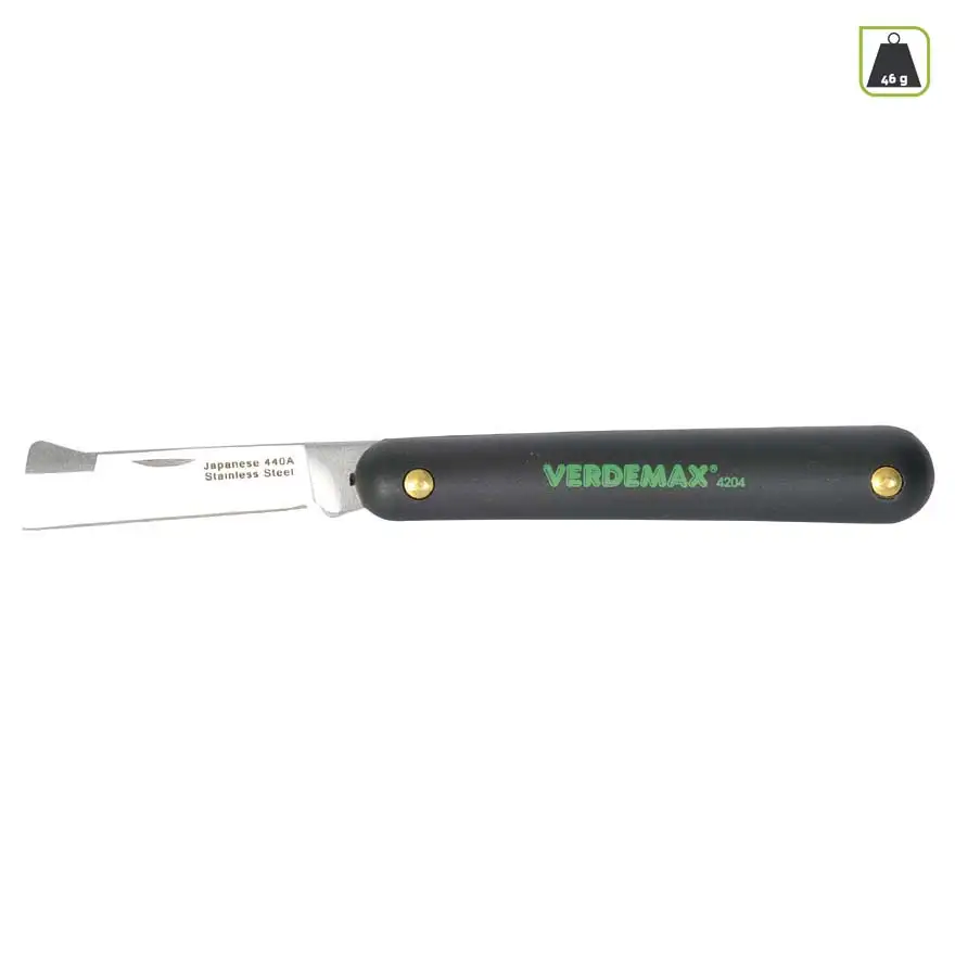 Straight blade grafting knife