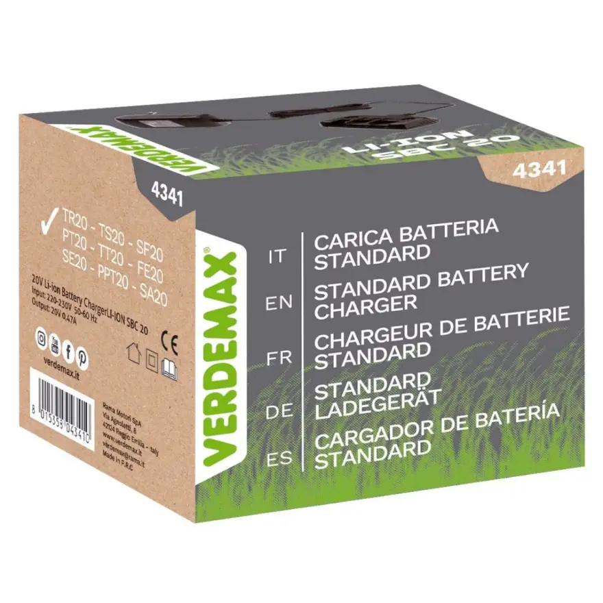 STANDARD BATTERY CHARGER