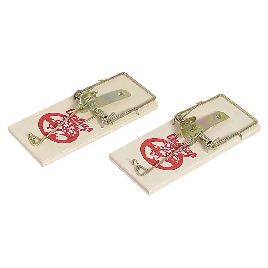 Wooden mouse traps