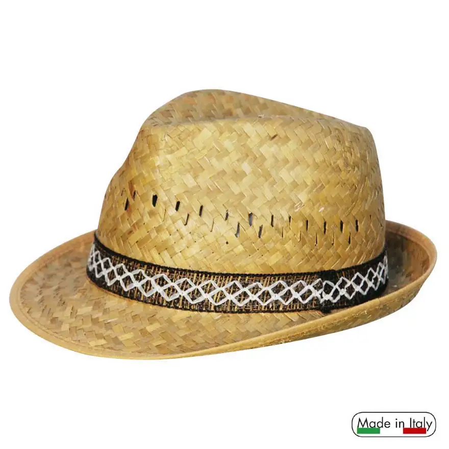 Alpinetto hat made of 100% natural straw