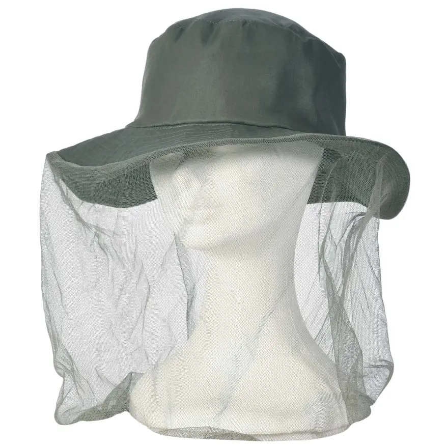 Insect screen with “Safari” hat