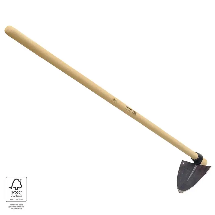 heart hoe with FSC® wooden handle