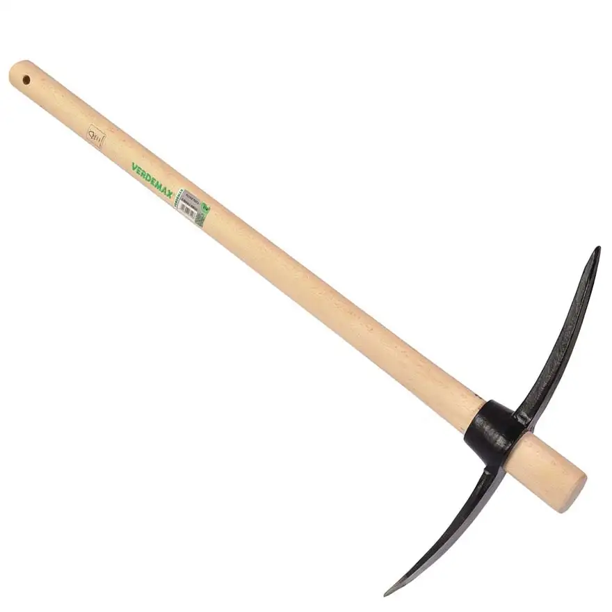 Pickaxe with tip and pen, handle 90 cm