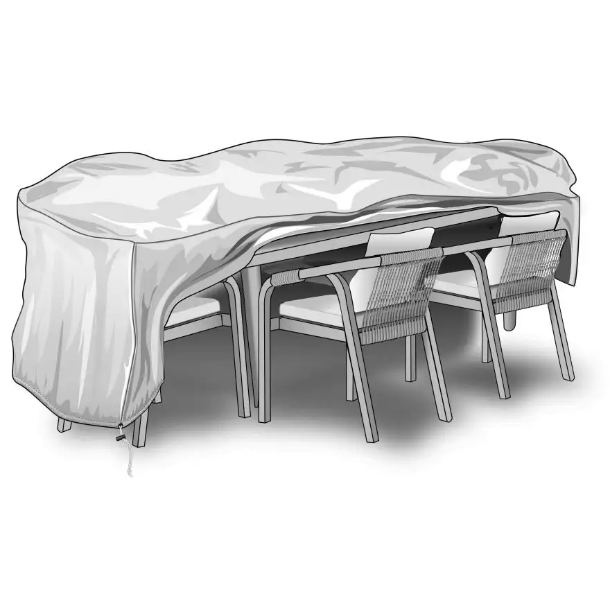 RECTANGULAR COVER FOR SPECIAL TABLE AND CHAIRS