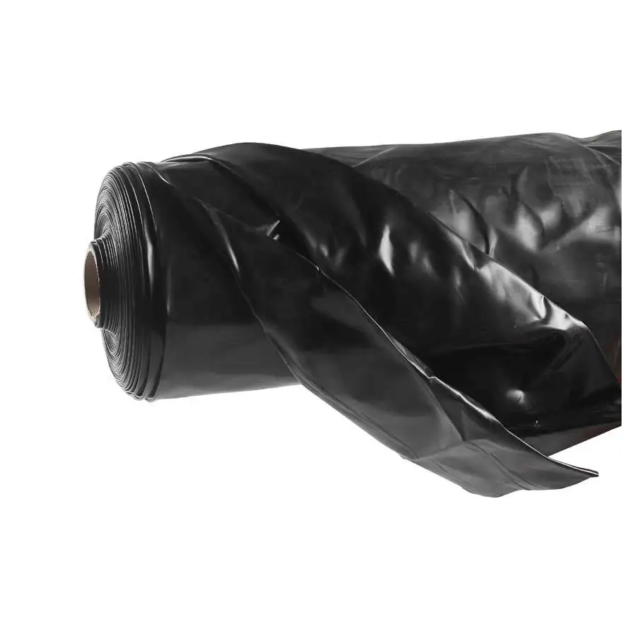 PVC backdrop sheet, black in rolls